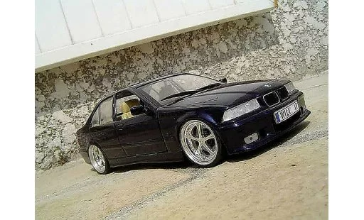 Bmw 325 kit m3 1/18 Ut Models E36 TDS jantes 17 pouces coche miniatura