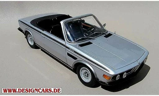 Bmw 3.0 CSi 1/18 Minichamps e9 cabriolet 1973 coche miniatura