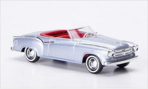 Borgward Isabella cabriolet 1/87 Busch Descapotable gris 1958 coche miniatura
