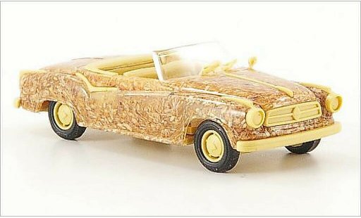 Borgward Isabella cabriolet 1/87 Busch Descapotable Holzoptik coche miniatura