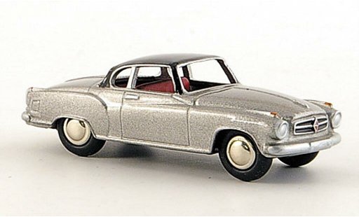 Borgward Isabella coupe 1/87 Bub gris/negro coche miniatura
