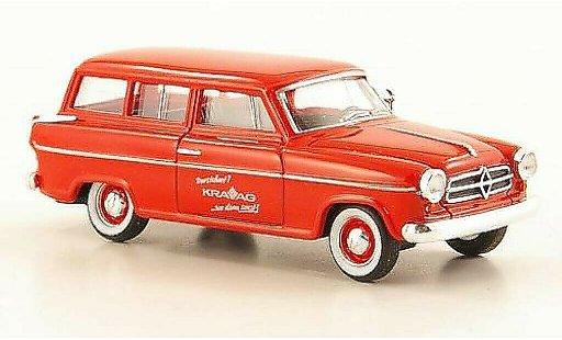 Borgward Isabella break 1/87 Herpa Familiar Kravag coche miniatura