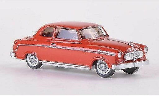 Borgward Isabella berline 1/87 Wiking Limusina rojo-marron coche miniatura