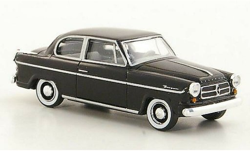 Borgward Isabella berline 1/87 Herpa negro 1954 coche miniatura