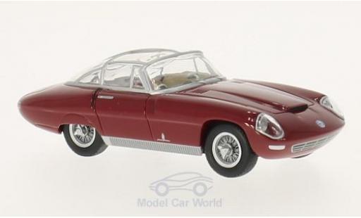 Coche miniatura Alfa Romeo 3500 1/43 BoS Models Supersport Pininfarina rojo RHD 1960 Alfa Romeo 3500 1/43 BoS Models Supersport Pininfarina rojo RHD 1960 coche miniatura