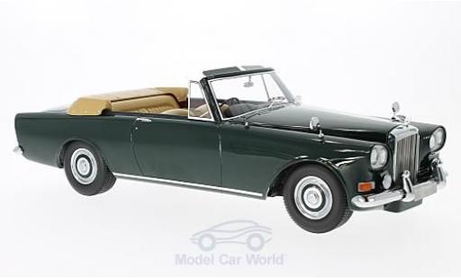 Bentley S3 1/18 BoS Models SIII Park Ward DHC verde RHD 1963 coche miniatura