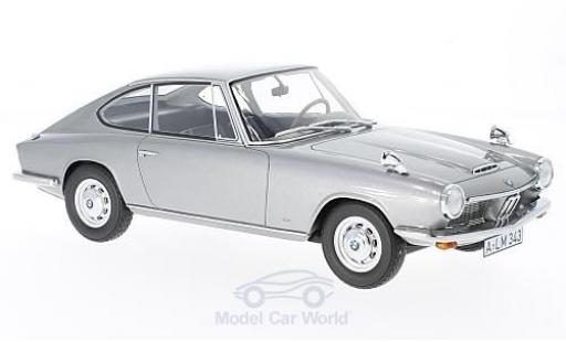 Coche miniatura Bmw 1600 GT 1/18 BoS Models GT gris 1968 Bmw 1600 GT 1/18 BoS Models GT gris 1968 coche miniatura