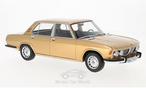 Coche miniatura Bmw 2500 1/18 BoS Models (E3) gold 1968 Bmw 2500 1/18 BoS Models (E3) gold 1968 coche miniatura