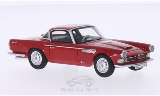 Coche miniatura Bmw 3200 1/43 BoS Models Michelotti Vignale rojo 1959 Bmw 3200 1/43 BoS Models Michelotti Vignale rojo 1959 coche miniatura