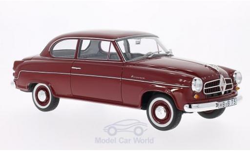 Borgward Isabella 1/18 BoS Models Limousine rojo 1955 coche miniatura