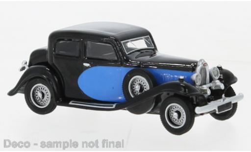 Coche miniatura Bugatti 57 1/87 BoS Models Typ Galibier azul/negro 1934 Bugatti 57 1/87 BoS Models Typ Galibier azul/negro 1934 coche miniatura