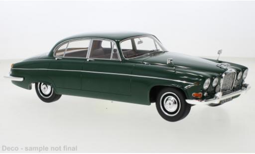 Coche miniatura Jaguar 420 1/18 BoS Models G (Mark X) verde foncé 1966 Jaguar 420 1/18 BoS Models G (Mark X) verde foncé 1966 coche miniatura