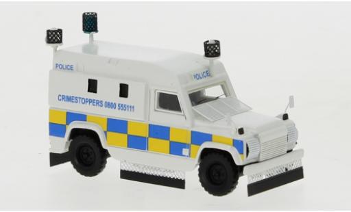 Coche miniatura Land Rover Defender 1/87 BoS Models Tangi Police Northern Ireland 2000 Land Rover Defender 1/87 BoS Models Tangi Police Northern Ireland 2000 coche miniatura