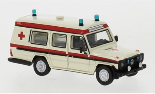 Mercedes Classe G 1/87 BoS Models G-classe Binz beige Ambulance 1985 coche miniatura
