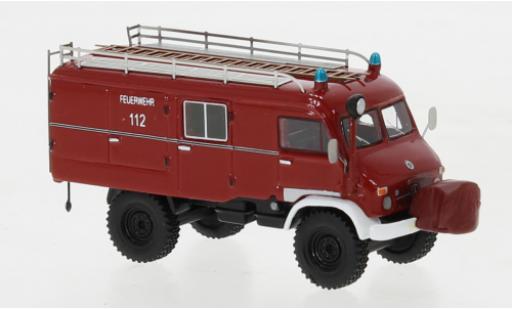 Coche miniatura Mercedes Unimog 1/87 BoS Models 404 S LF8 rouge/negro 1962 Mercedes Unimog 1/87 BoS Models 404 S LF8 rouge/negro 1962 coche miniatura