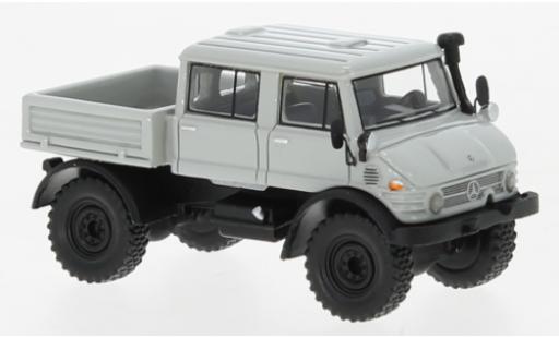Coche miniatura Mercedes Unimog 1/87 BoS Models U416 DoKa gris clair 1977 Mercedes Unimog 1/87 BoS Models U416 DoKa gris clair 1977 coche miniatura