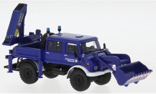 Coche miniatura Mercedes Unimog 1/87 BoS Models U416 DoKa THW 1977 Mercedes Unimog 1/87 BoS Models U416 DoKa THW 1977 coche miniatura