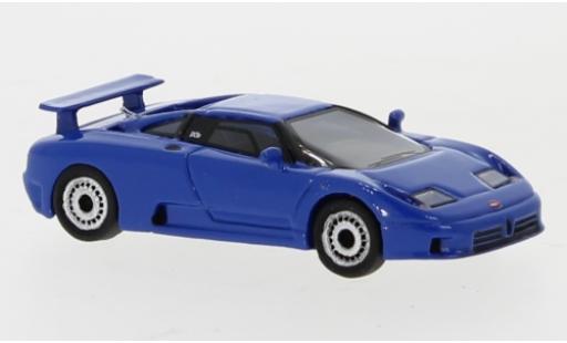 Coche miniatura Bugatti EB110 1/87 BoS Models EB 110 azul 1991 Bugatti EB110 1/87 BoS Models EB 110 azul 1991 coche miniatura