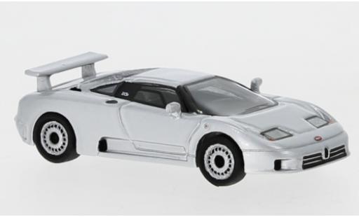 Bugatti EB110 1/87 BoS Models EB 110 metalico gris 1991 coche miniatura