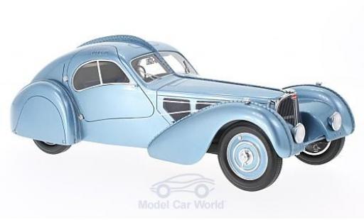 Bugatti 57 SC 1/18 BoS Models T SC Atlantic metalico azul RHD 1938 coche miniatura