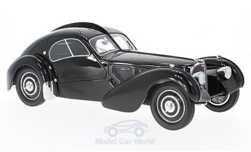Bugatti 57 SC 1/18 BoS Models T SC Atlantic negro RHD 1938 coche miniatura