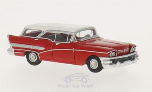 Coche miniatura Buick Century 1/87 BoS Models Caballero rojo/blanco 1958 Buick Century 1/87 BoS Models Caballero rojo/blanco 1958 coche miniatura