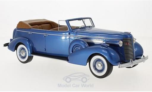 Coche miniatura Buick Roadmaster 1/18 BoS Models 80-C Four-Door Phaeton metalico azul 1937 Buick Roadmaster 1/18 BoS Models 80-C Four-Door Phaeton metalico azul 1937 coche miniatura