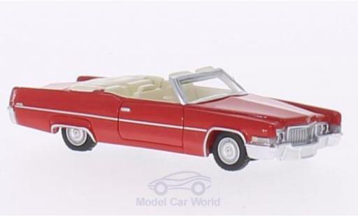Cadillac Deville 1/87 BoS Models DeVille Convertible rojo 1970 coche miniatura