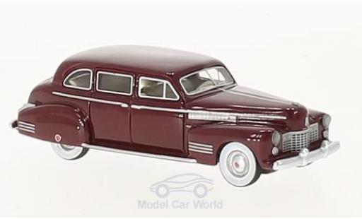 Coche miniatura Cadillac Fleetwood 1/87 BoS Models 75 Touring Sedan metalico rojo 1941 Cadillac Fleetwood 1/87 BoS Models 75 Touring Sedan metalico rojo 1941 coche miniatura