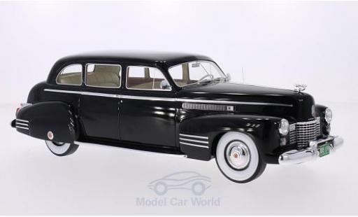 Cadillac Fleetwood 1/18 BoS Models 75 Touring Sedan negro 1941 coche miniatura