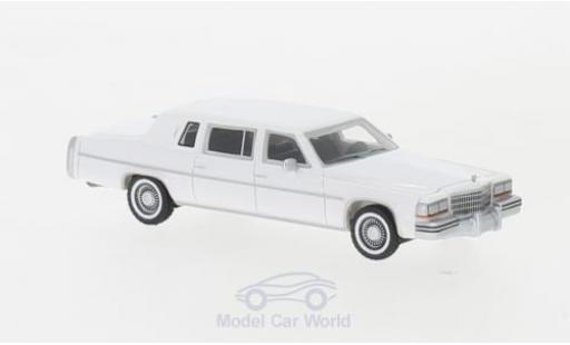 Coche miniatura Cadillac Fleetwood 1/87 BoS Models Formal Limousine blanco 1980 Cadillac Fleetwood 1/87 BoS Models Formal Limousine blanco 1980 coche miniatura