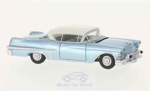 Coche miniatura Cadillac Series 62 1/87 BoS Models Hardtop Coupe metalico azul/beige 1957 Cadillac Series 62 1/87 BoS Models Hardtop Coupe metalico azul/beige 1957 coche miniatura