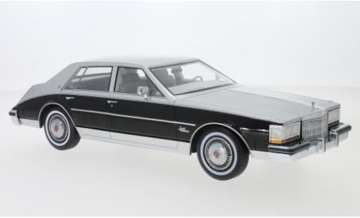 Coche miniatura Cadillac Seville 1/18 BoS Models metalico gris/negro 1980 Cadillac Seville 1/18 BoS Models metalico gris/negro 1980 coche miniatura