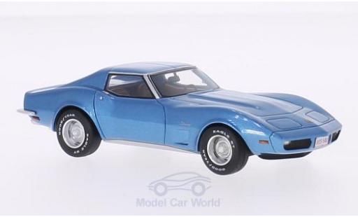 Coche miniatura Chevrolet Corvette C3 1/43 BoS Models (C3) metalico azul 1973 Chevrolet Corvette C3 1/43 BoS Models (C3) metalico azul 1973 coche miniatura