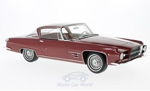 Chrysler Dual Ghia 1/18 BoS Models L 6.4 Coupe metalico rojo 1960 ohne Vitrine coche miniatura