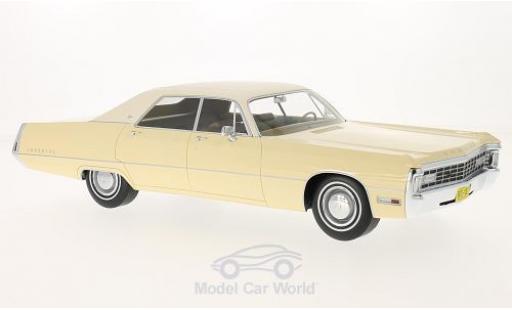 Chrysler Imperial 1/18 BoS Models LeBaron 4-door Hardtop beige/beige 1971 coche miniatura