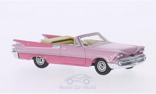 Dodge Custom Royal Lancer 1/87 BoS Models Convertible rosa/rosa 1959 coche miniatura