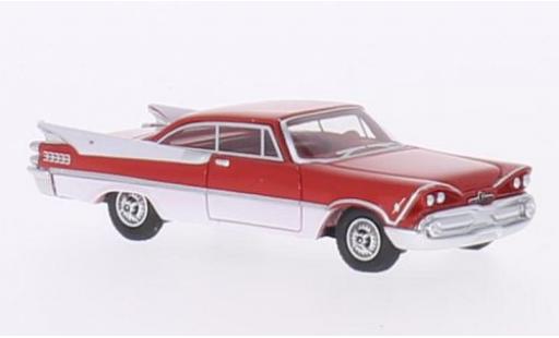 Dodge Custom Royal Lancer 1/87 BoS Models rojo/blanco 1959 2-Door Hardtop Coupe coche miniatura