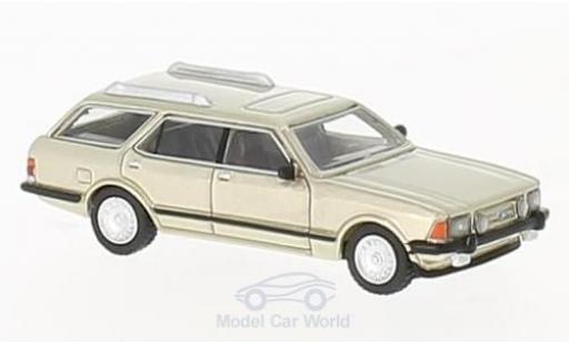 Ford Granada 1/87 BoS Models MK II Turnier metalico beige 1982 coche miniatura