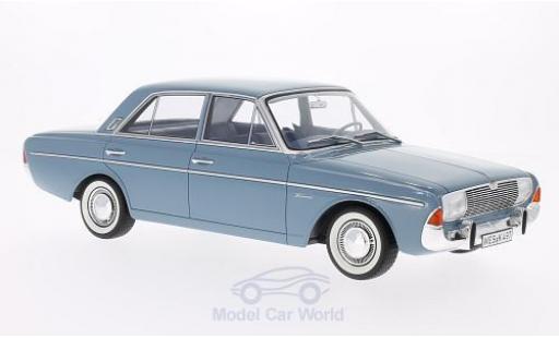 Coche miniatura Ford Taunus 1965 1/18 BoS Models 20M (P5) azul 1965 Ford Taunus 1965 1/18 BoS Models 20M (P5) azul 1965 coche miniatura