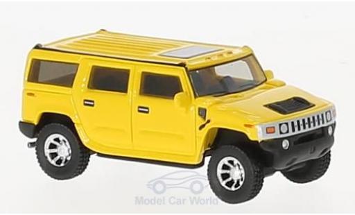 Hummer H2 1/87 BoS Models amarillo 2003 coche miniatura