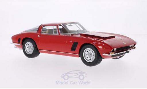 ISO Grifo 1/18 BoS Models 7 Litri (IR8) rojo 1972 coche miniatura