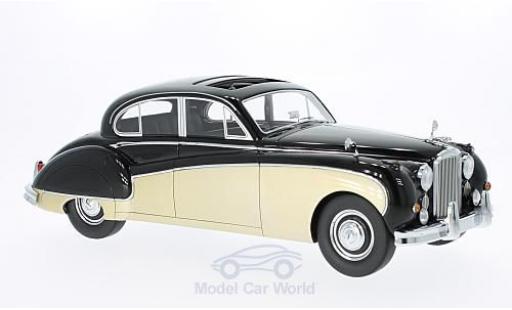 Jaguar MK 9 1/18 BoS Models VIII negro/gold RHD 1957 coche miniatura