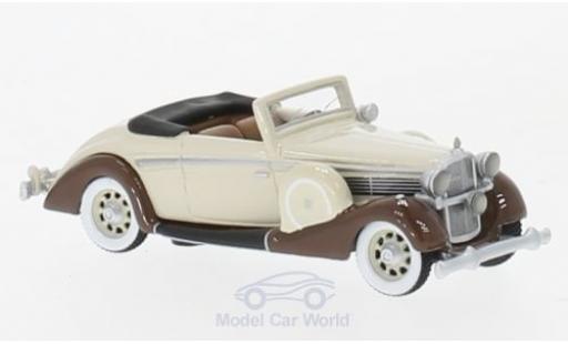 Coche miniatura Maybach SW 1/87 BoS Models 38 Cabriolet Spohn beige/marron 1937 Maybach SW 1/87 BoS Models 38 Cabriolet Spohn beige/marron 1937 coche miniatura