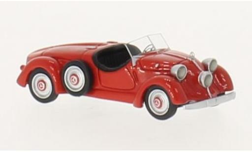 Mercedes 150 1/87 BoS Models (W30) Sport Roadster rojo 1935 coche miniatura