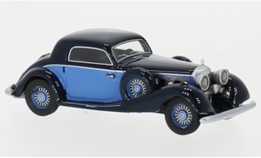 Mercedes 540 1/87 BoS Models K Sportcoupé azul/azul 1936 coche miniatura