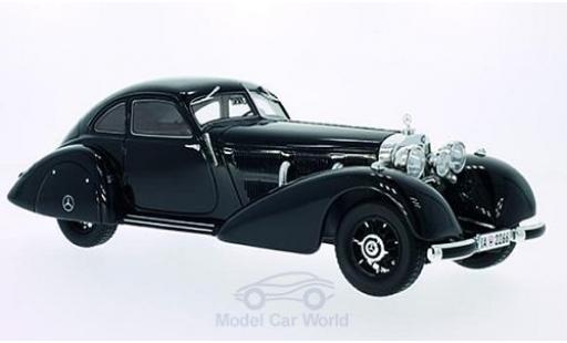 Mercedes 540 1/18 BoS Models K Autobahn-Kurier negro 1935 coche miniatura