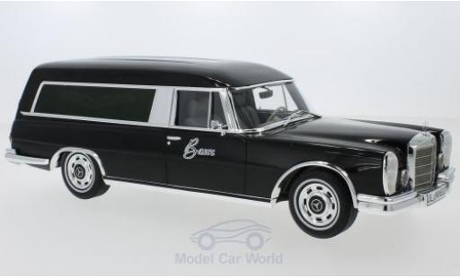 Coche miniatura Mercedes 600 1/18 BoS Models Pollmann negro 1969 Mercedes 600 1/18 BoS Models Pollmann negro 1969 coche miniatura