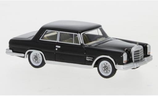 Coche miniatura Mercedes 600 1/87 BoS Models (W100) Nallinger Coupé negro 1963 Mercedes 600 1/87 BoS Models (W100) Nallinger Coupé negro 1963 coche miniatura