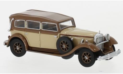 Mercedes 770 1/87 BoS Models (W07) Closed Convertible beige/marron RHD 1930 coche miniatura